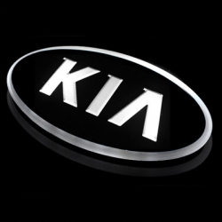 2d светящийся логотип kia rio 3 sedan 2d логотипы