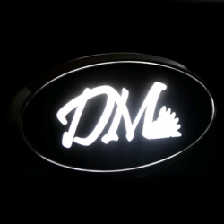 2d светящийся логотип santa fe dm 2d логотипы