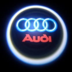 беспроводная подсветка дверей с логотипом audi беспроводная подсветка 7w