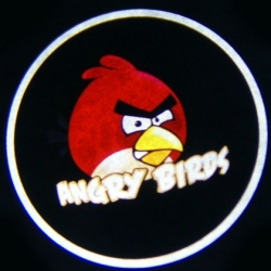 беспроводная подсветка дверей с логотипом angry birds беспроводная подсветка 7w