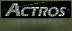 светодиодная табличка actros логотип мерседес