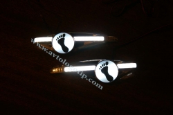 светодиодный поворотник с логотипом skoda yeti поворотники с логотипом