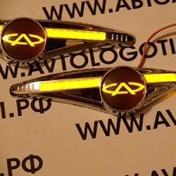 светодиодный поворотник с логотипом chery поворотники с логотипом