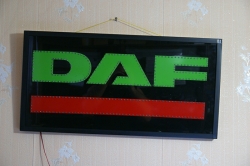 светящийся логотип daf большой логотипы даф