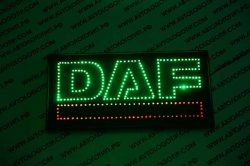 светодиодный логотип для грузовика daf логотипы даф