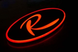 2d светящийся логотип kia sportage 3 r 2d логотипы