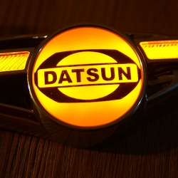 светодиодные поворотники с логотипом datsun datsun