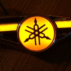 светодиодные поворотники с логотипом yamaha yamaha