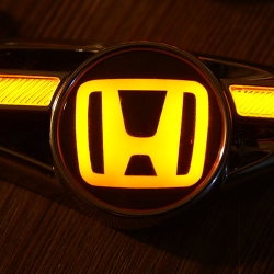 светодиодный поворотник с логотипом honda поворотники с логотипом