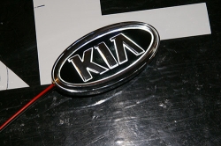 5d светящийся логотип kia 5d логотипы