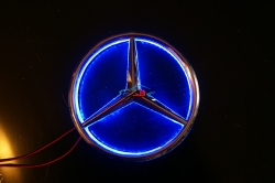 подсветка логотипа mercedes sprinter логотип мерседес