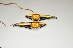 светодиодный поворотник с логотипом decepticon поворотники с логотипом