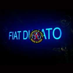 светящаяся табличка fiat dukato логотип газ