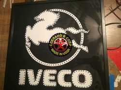 картина логотип для грузовика iveco логотип ивеко