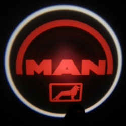беспроводная подсветка дверей с логотипом man 5w беспроводная подсветка дверей 5w