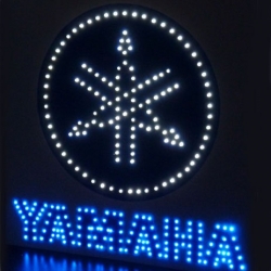 светящийся логотип yamaha логотип &quot;символы&quot;