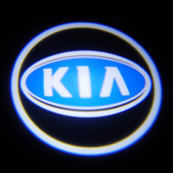 подсветка дверей с логотипом kia 7w mini подсветка дверей mini 7w (врезная)