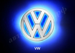 подсветка логотипа volkswаgen golf подсветка логотипа
