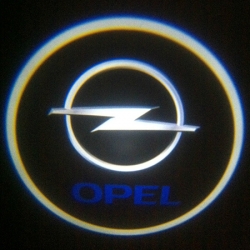 подсветка дверей с логотипом opel 5w mini подсветка дверей mini 5w (врезная)