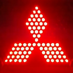 стоп сигнал mitsubishi стоп сигнал - логотип