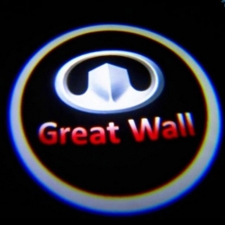 подсветка дверей с логотипом great wall 5w mini подсветка дверей mini 5w (врезная)