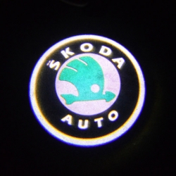 беспроводная подсветка дверей с логотипом skoda 5w беспроводная подсветка дверей 5w
