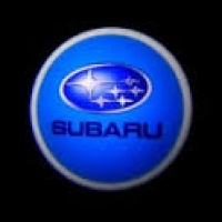Беспроводная подсветка дверей с логотипом Subaru