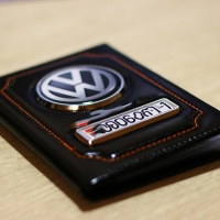 Обложка на документы с логотипом Volkswagen