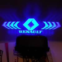 проектор заднего бампера renault проекция логотипа на бампер