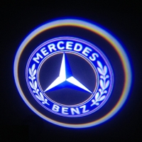 Штатная подсветка дверей Mercedes C class 7W
