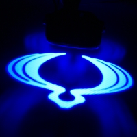 проектор заднего бампера ssang yong проекция логотипа на бампер