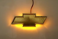 логотип с подсветкой chevrolet lacetti