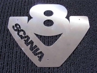 логотип scania v8 на капот логотипы скания