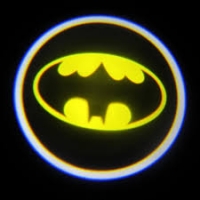 Врезная подсветка дверей Batman 7W