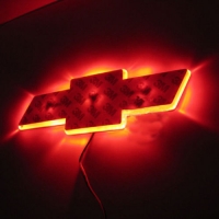 подсветка логотипа chevrolet niva, перед подсветка логотипа