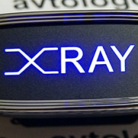 проектор заднего бампера vaz xray проекция логотипа на бампер