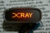 проектор заднего бампера vaz xray проекция логотипа на бампер