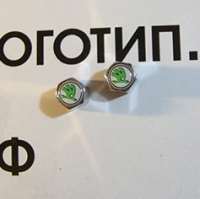 колпачки на ниппель skoda с ключом колпачки на ниппель с логотипом
