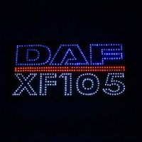 Большой светодиодный логотип DAF XF105