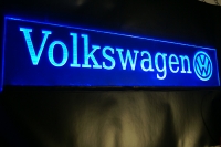 светящаяся табличка volkswagen 3d светящиеся таблички на стекло