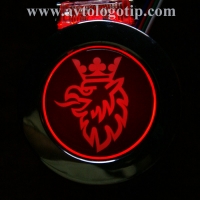 пепельница с подсветкой scania пепельницы с подсветкой логотипа