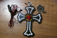 крест православный светодиодный 360 логотип "символы"