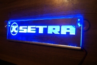 светящаяся табличка setra 3d setra