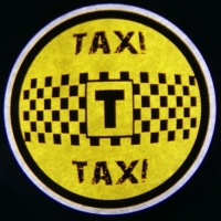 Проектор логотипа на мотоцикл TAXI