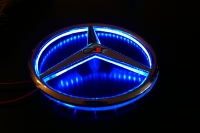 подсветка логотипа mercedes sprinter логотип мерседес