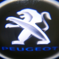Штатная подсветка дверей Peugeot 5W