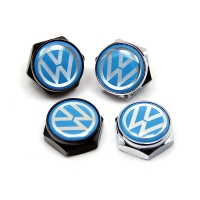 Болты крепления гос номера с логотипом Volkswagen