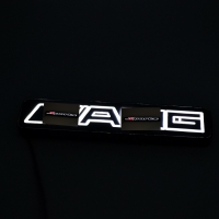 5d светящийся логотип amg светящийся логотип на решетку радиатора