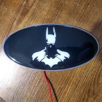 2D светящийся логотип Batman (Бэтмэн)