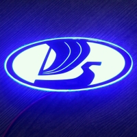 Светящийся логотип VAZ LADA Largus